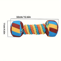 Chewzlors Dog Chew Toy: Candy-Shape, Durable Polyester, Suitable for All Breeds and Sizes