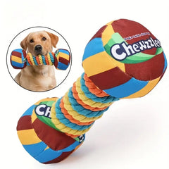 Chewzlors Dog Chew Toy: Candy-Shape, Durable Polyester, Suitable for All Breeds and Sizes