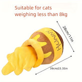 Cat Nest Honey Pot Shape Cat Sofa Bed Cute And Comfortable Pet Cat House Thickened Plush Cat Bed