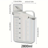 Pet Sealed Food Storage Bucket With Scale, Moisture Proof Pet Food Storage Container With Measuring Cup And Handle Design, Easy Feeding Container For Dog Cat Dry Food