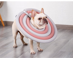 Adjustable Anti-licking Dog Collar, Soft Protective Elizabethan Cone for Healing, Comfortable Bite-Resistant Medical Recovery E-Collar for Canine Post-Surgery and Wound Care