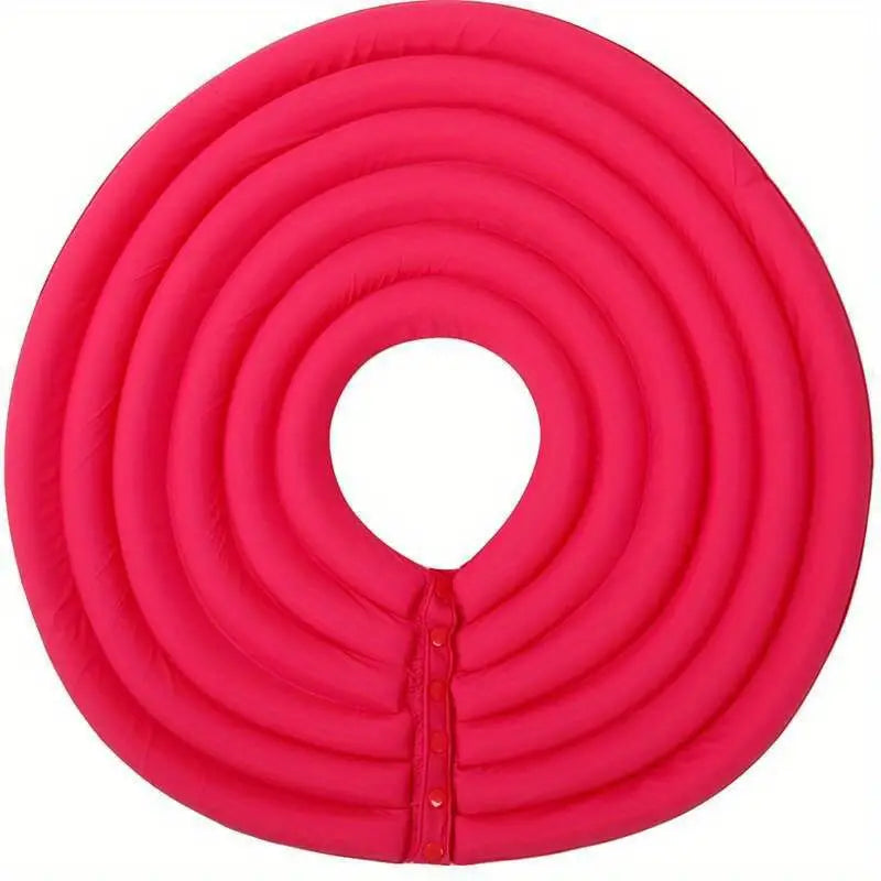 Adjustable Anti-licking Dog Collar, Soft Protective Elizabethan Cone for Healing, Comfortable Bite-Resistant Medical Recovery E-Collar for Canine Post-Surgery and Wound Care