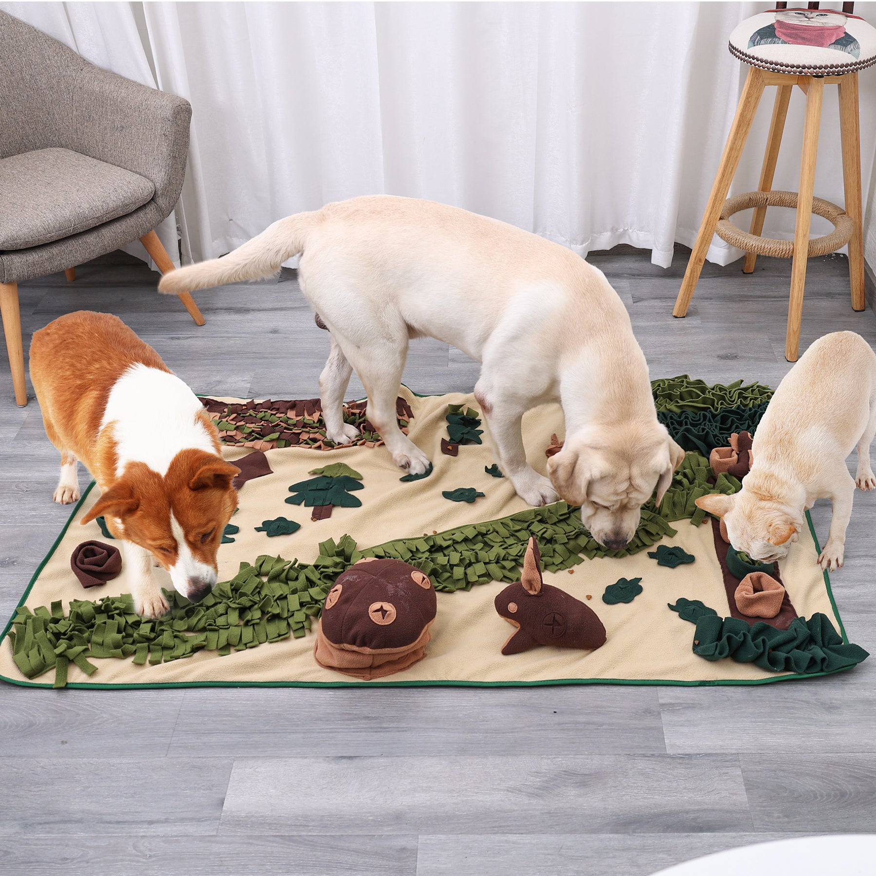 Puzzle Dog Mat